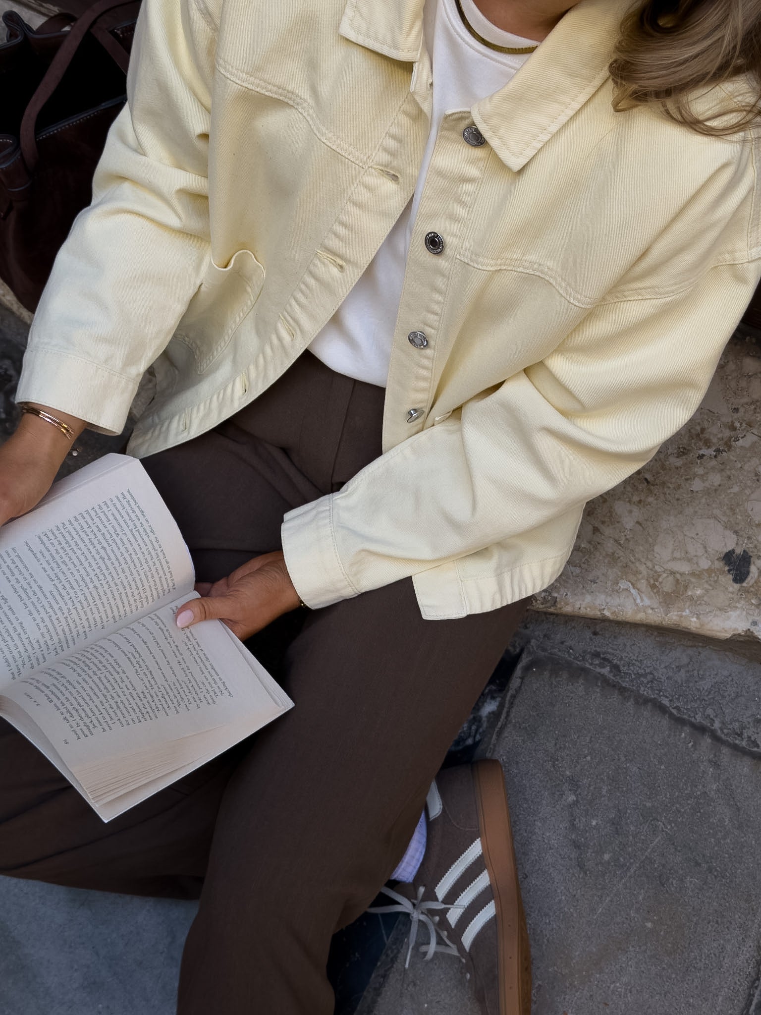 VMJAMIE Denim Jacket - Mellow Yellow